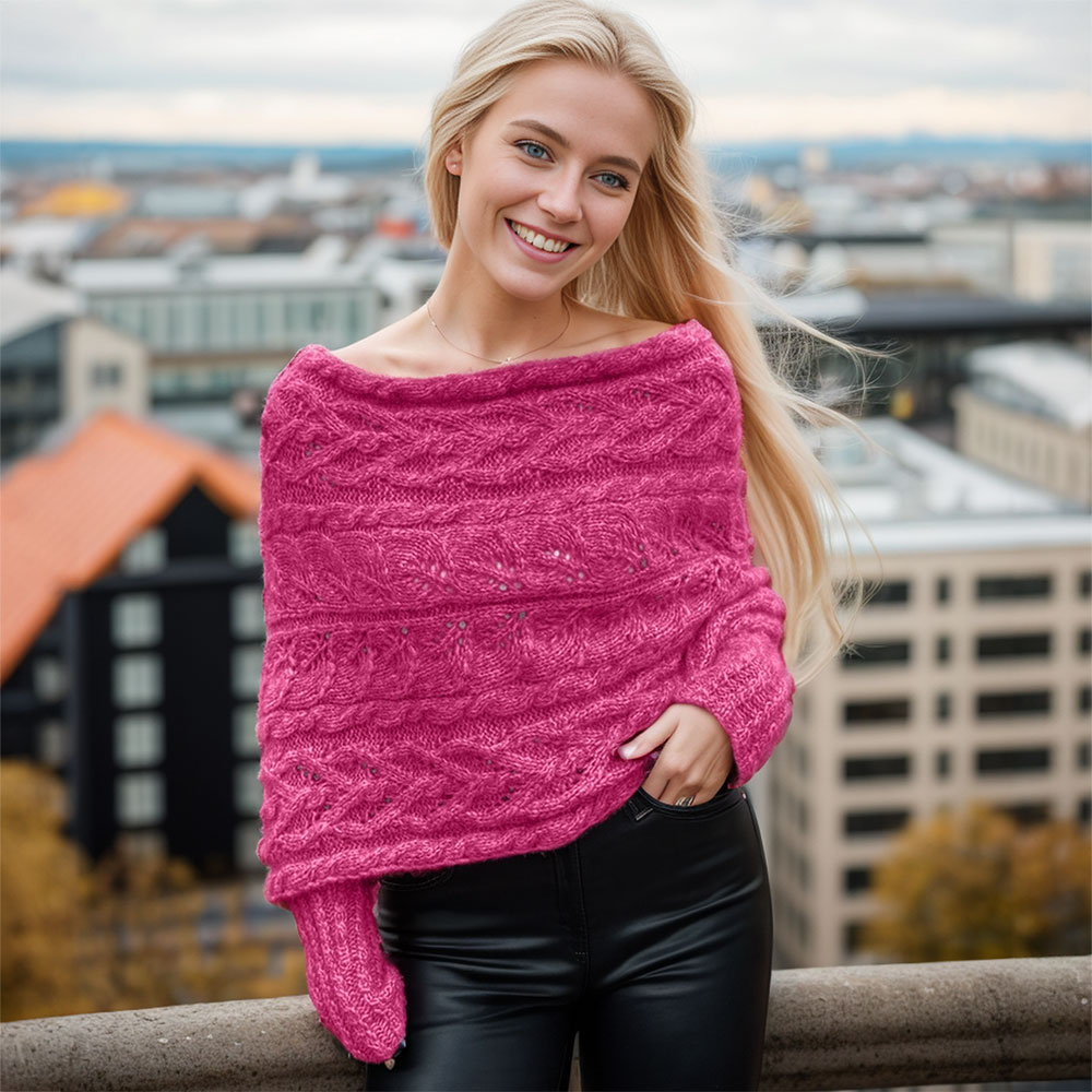 Strikkia-2024-052-362-Cerise-Leafy-sweater-scarf-102